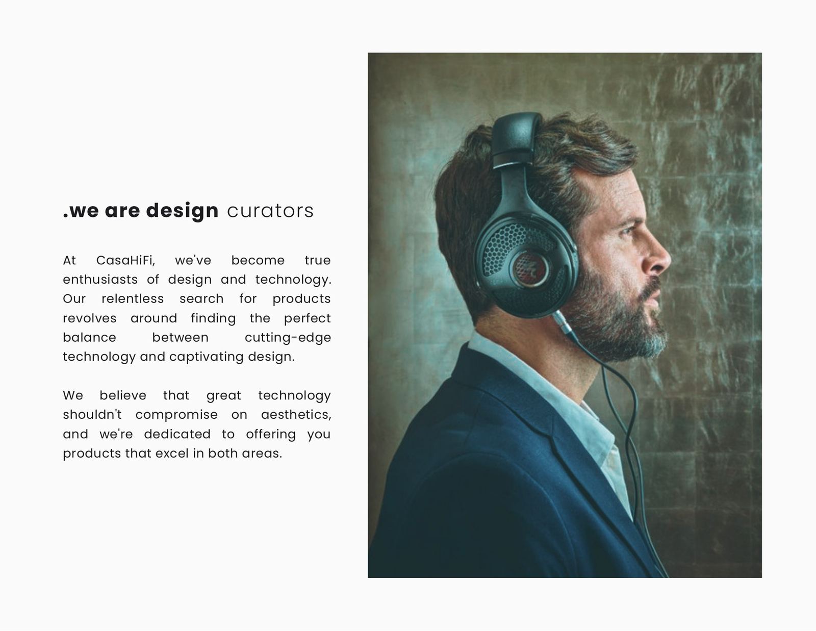 CasaHiFi brochure page
