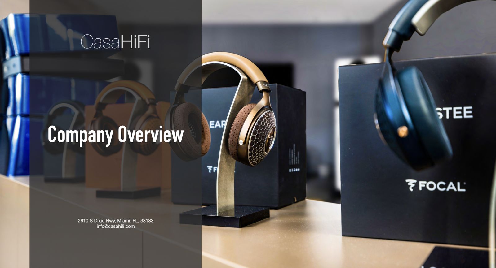 CasaHiFi company presentation before